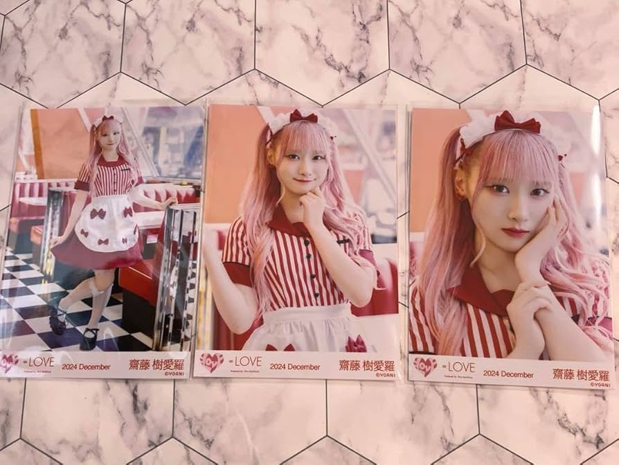 ま*様 齋藤樹愛羅 直筆 コメ付 3種 齋藤樹愛羅 直筆 コメ付 3種 Amazon