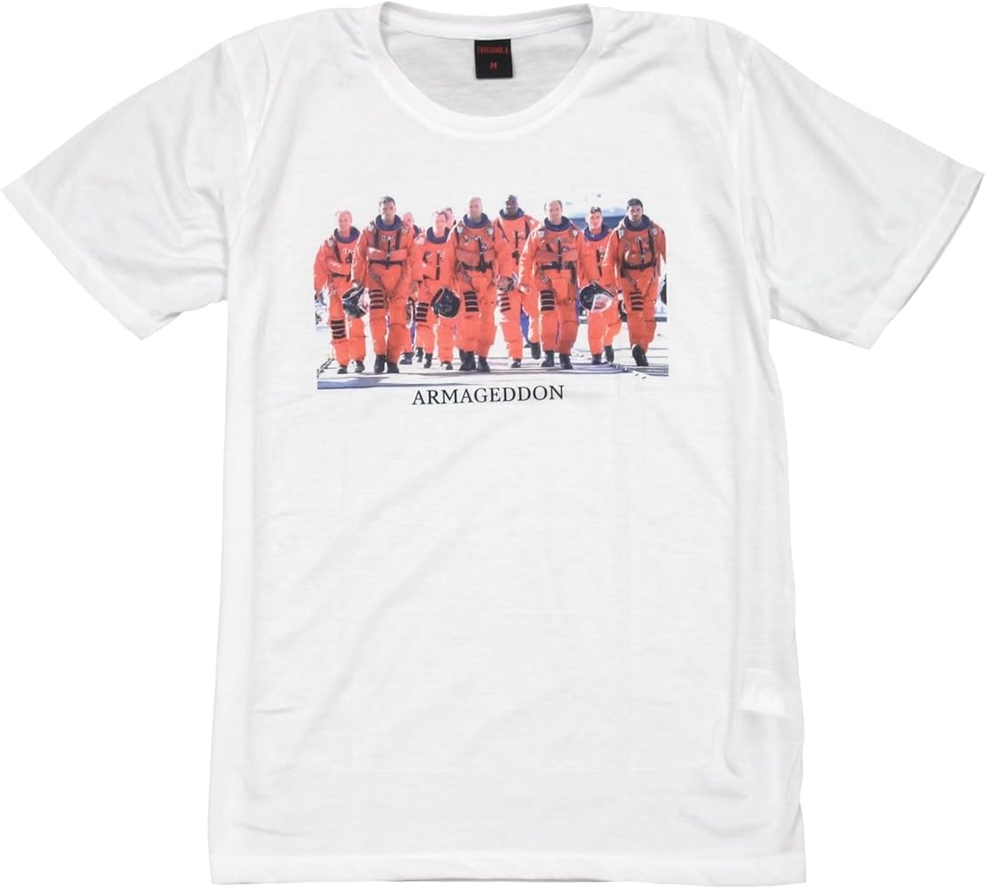 Amazon | [EXCLUSIVE] 映画Tシャツ アルマゲドン ブルース・ウィリス