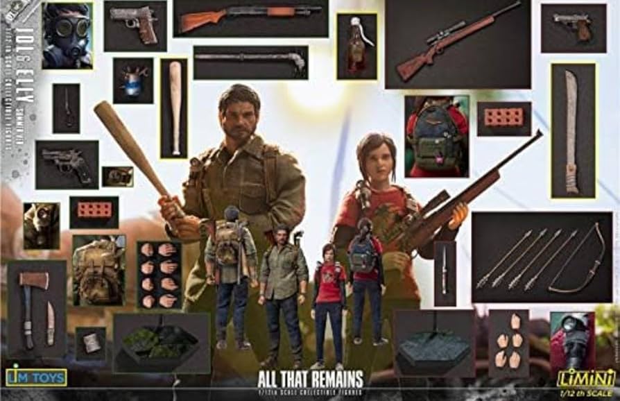 ラストオブアス ジョエル＆エリー 6インチフィギュア(未開封) Amazon