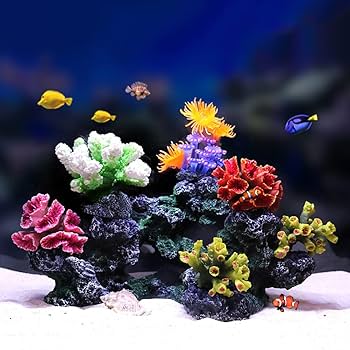 Amazon | Luottus 人工珊瑚 サンゴ 水槽 コーラル オブジェ レプリカ