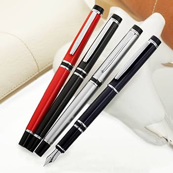 Amazon.co.jp: 万年筆 グランセNC ロジウム 黒 細字 FGNC-1MR-BF