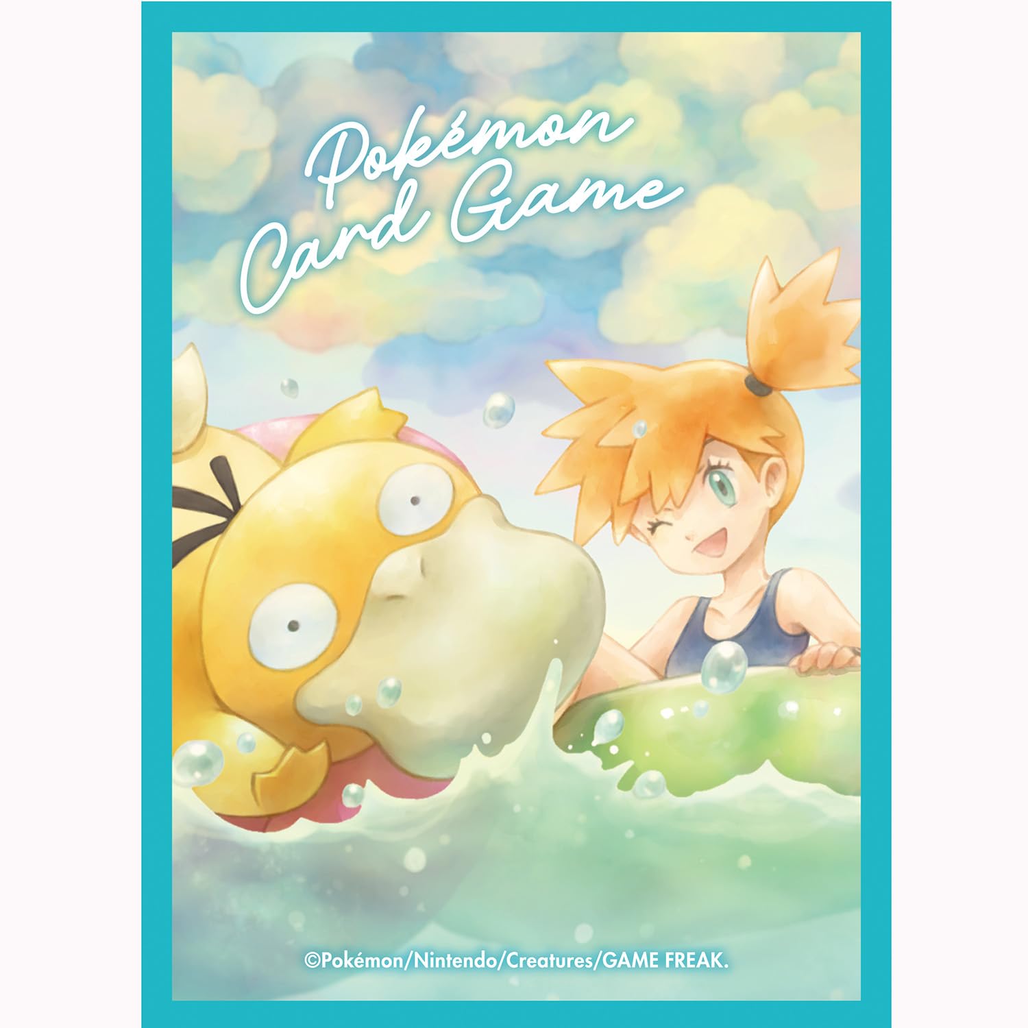 Amazon.co.jp: ポケモンカードゲーム デッキシールド カスミ＆コダック