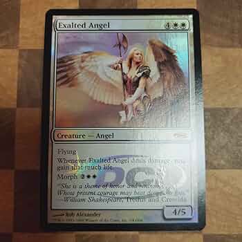 Amazon | Foil 賛美されし天使 Exalted Angel ジャッジ褒賞版 MTG 定形