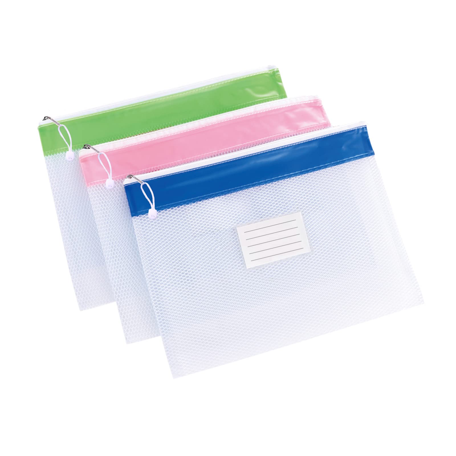 Amazon | ジッパー式ファイル袋 ジッパーバッグ ジッパーポーチ A4判