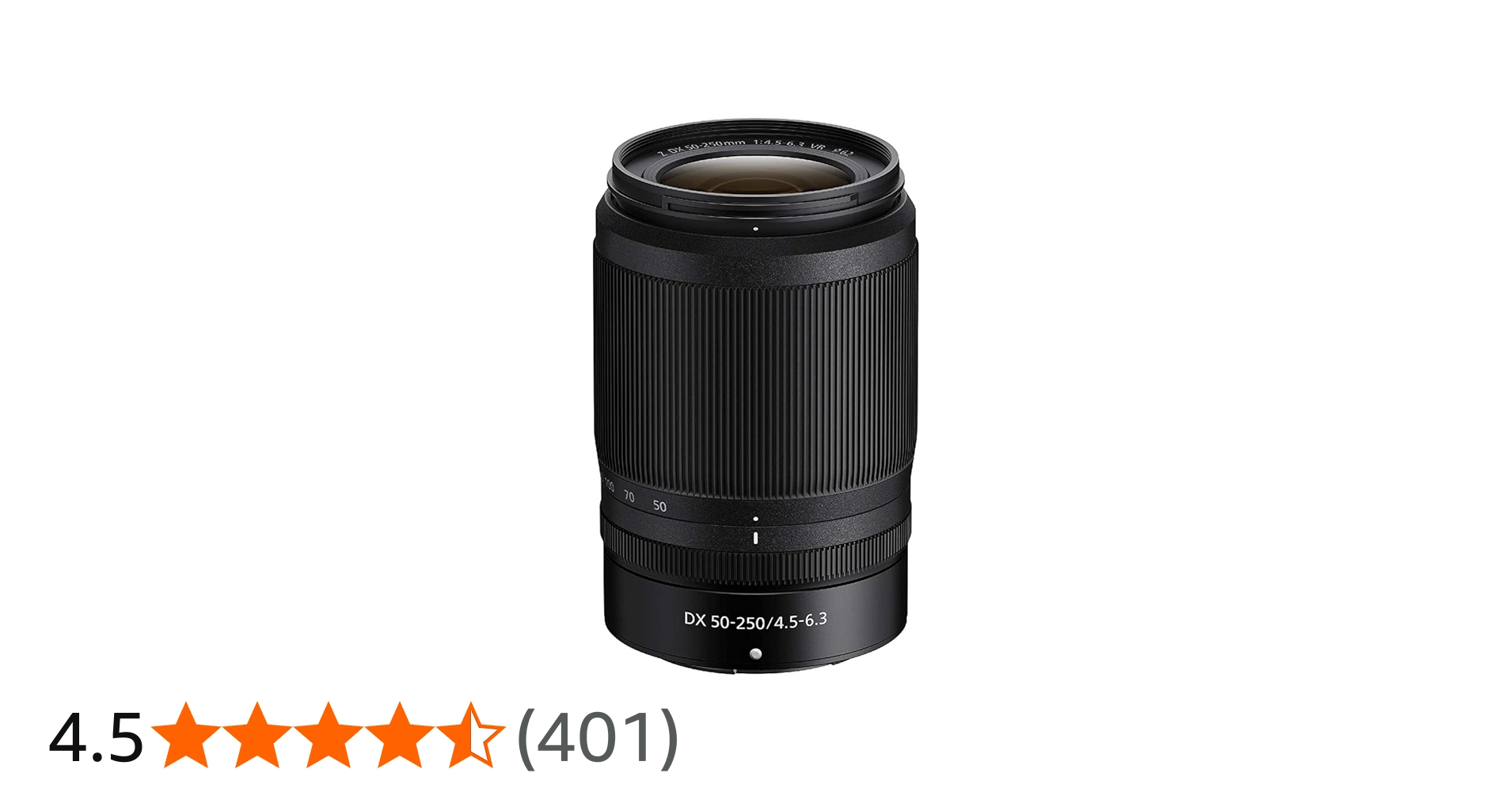 Amazon.co.jp: Nikon 望遠ズームレンズ NIKKOR Z DX 50-250mm f/4.5