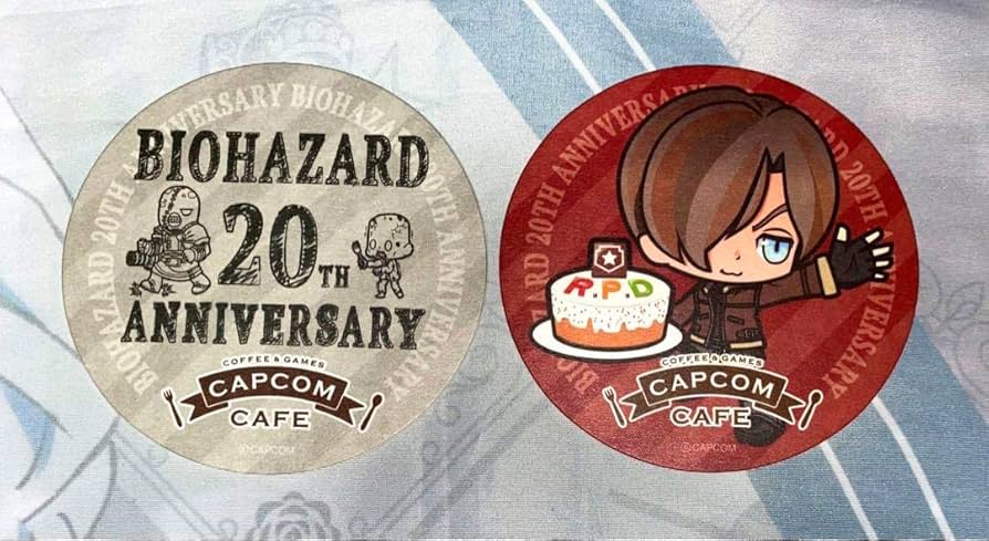バイオハザード BIOHAZARD ジル コースター 特典 カプコンカフェ