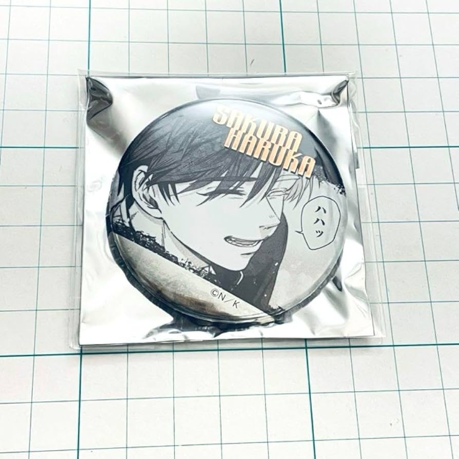 003 桜遥 WIND BREAKER ジュエリー缶バッジ 原作絵 笑顔 003 桜遥 WIND