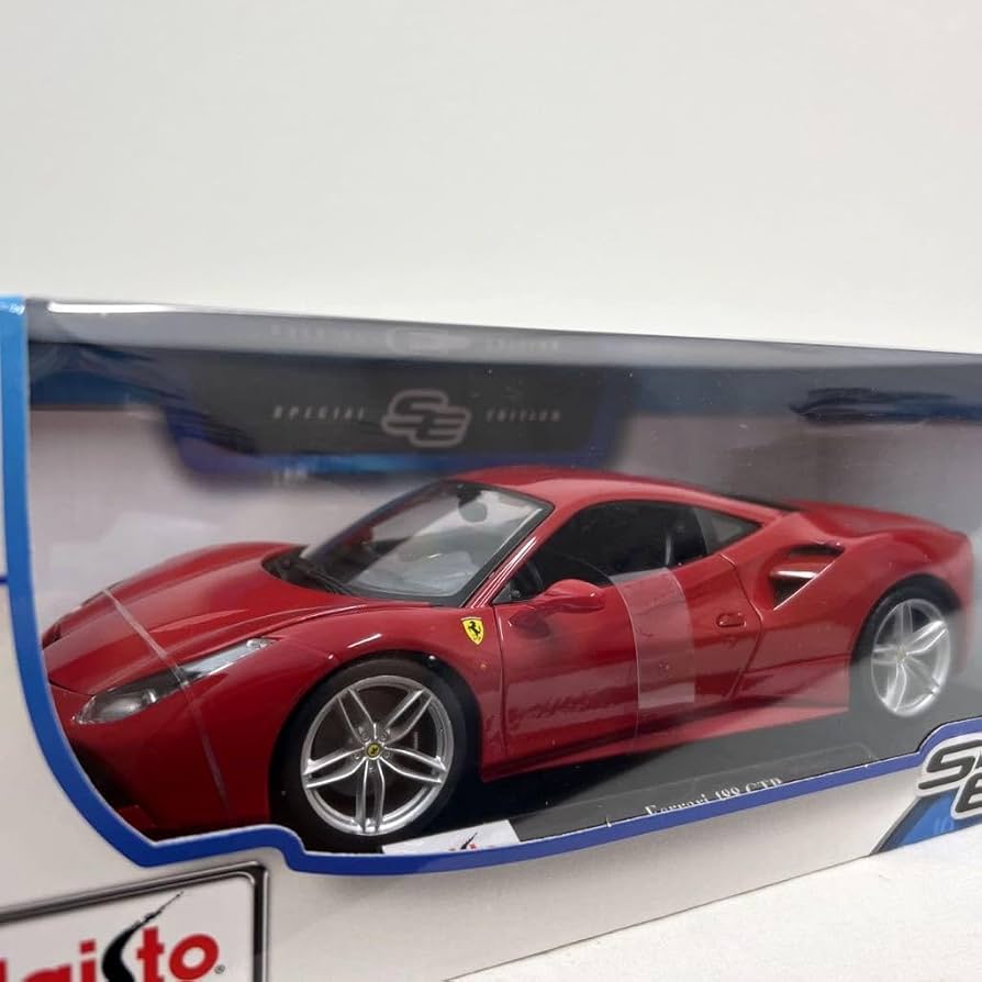 Amazon | Maisto Special Edition 1/18 Ferrari 488GTB Red マイスト