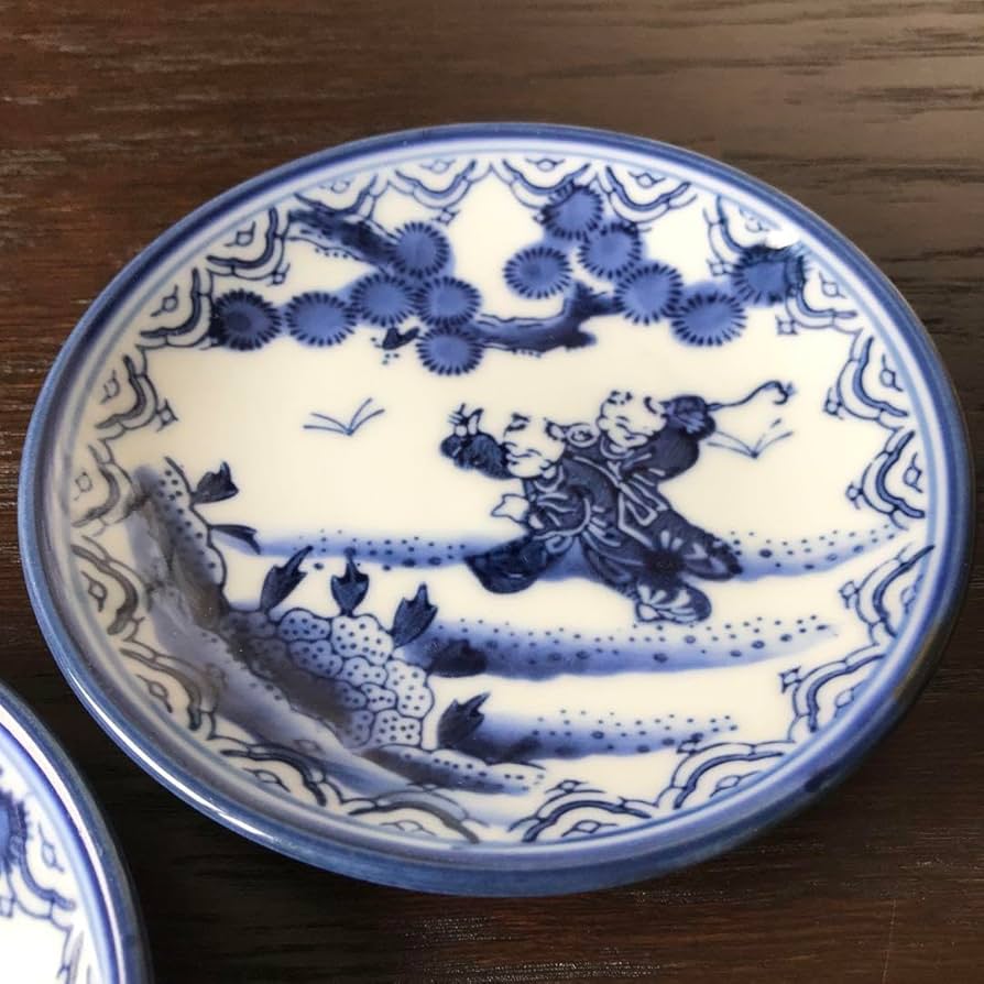 古い九谷焼花鳥風月徳利/所有印銘箱入和紙/伊万里有田唐津備前幕末明治