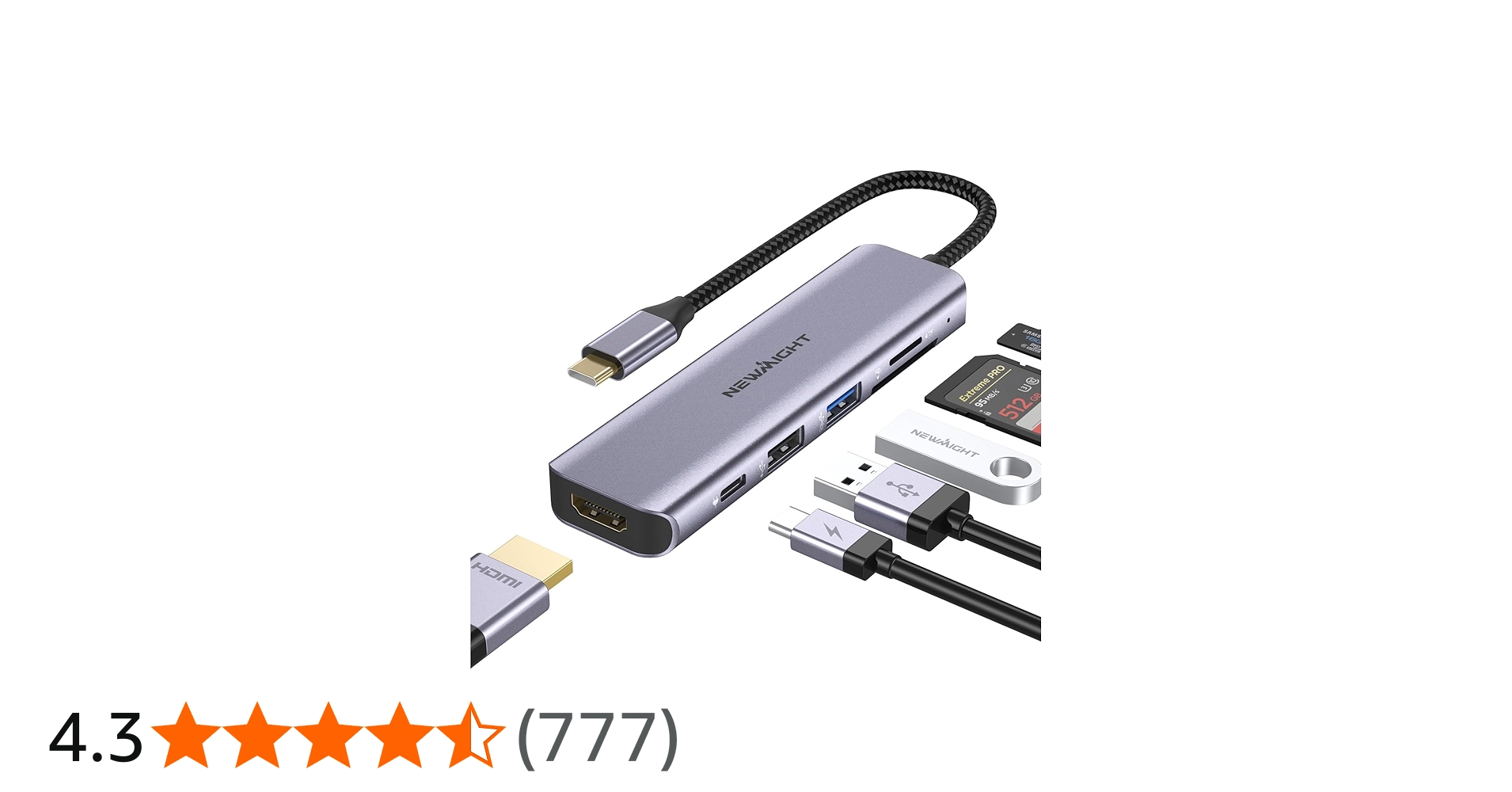 USB Cハブ 4K HDMI、VGE 6イン1 USB CマルチポートUSB Amazon |