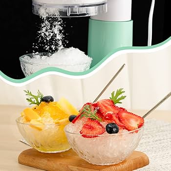 Amazon | WOFALA かき氷機 電動 【2022新版】組み立て式 650ML大容量