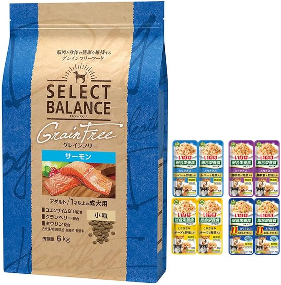 Amazon.co.jp: セレクト グレインフリー アダルト サーモン 小粒 6kg