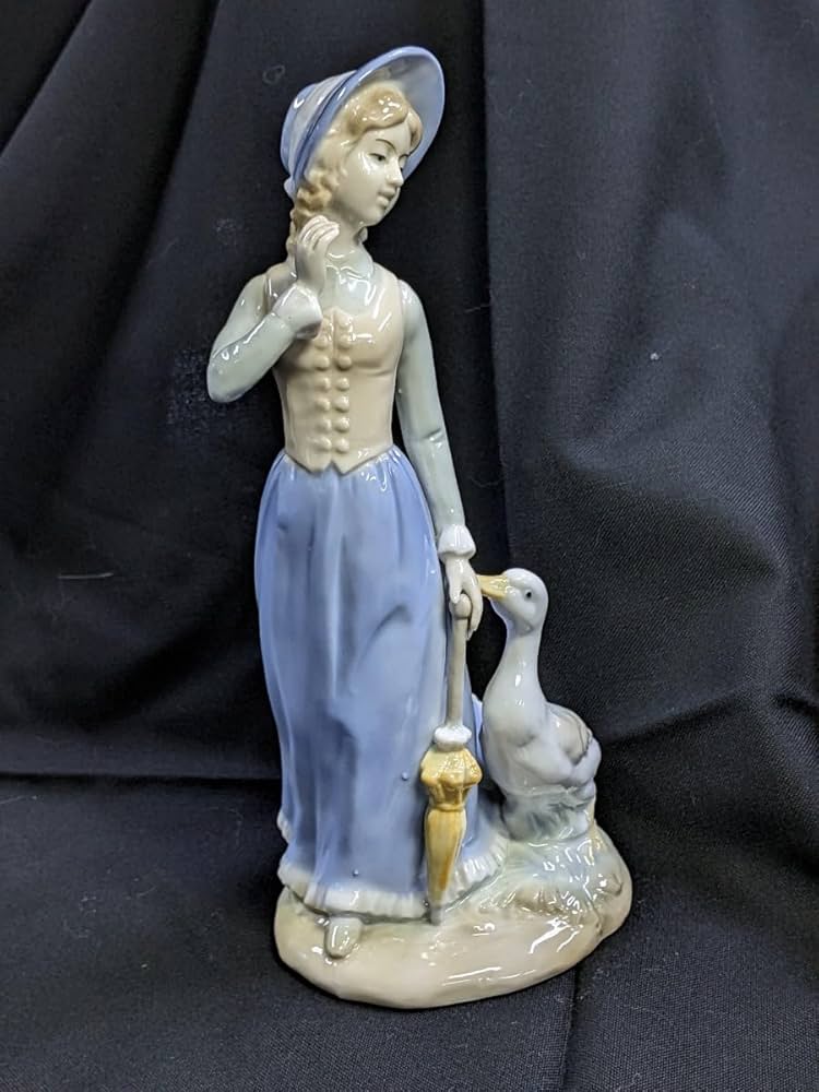 KPM 陶器人形 母子像 高さ16cm P.Frank ベルリン王立磁器製陶所