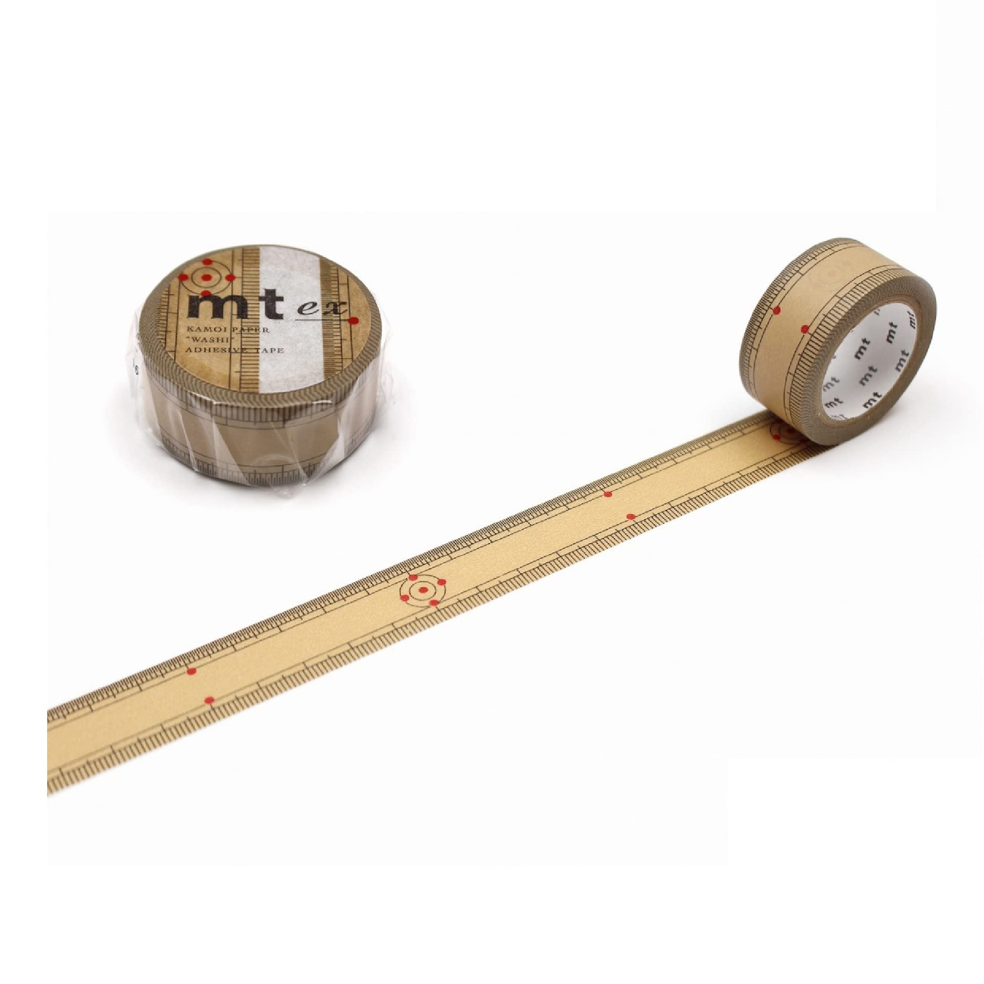 Amazon.co.jp: mt ex マスキングテープ 1P 20mm×7m 竹定規R: 文房具