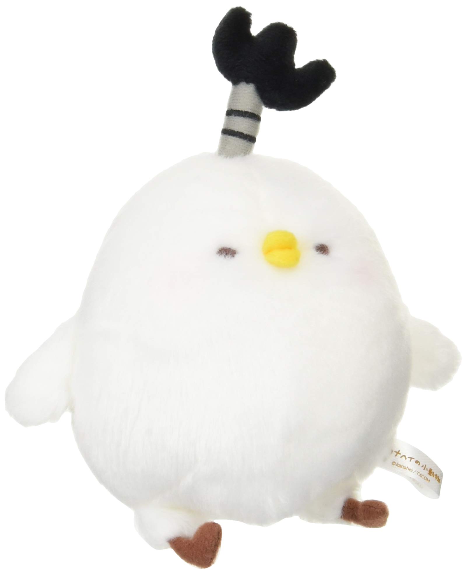 Amazon.co.jp: カナヘイの小動物 鳥 ぬいぐるみ ちょんまげ 座高16cm