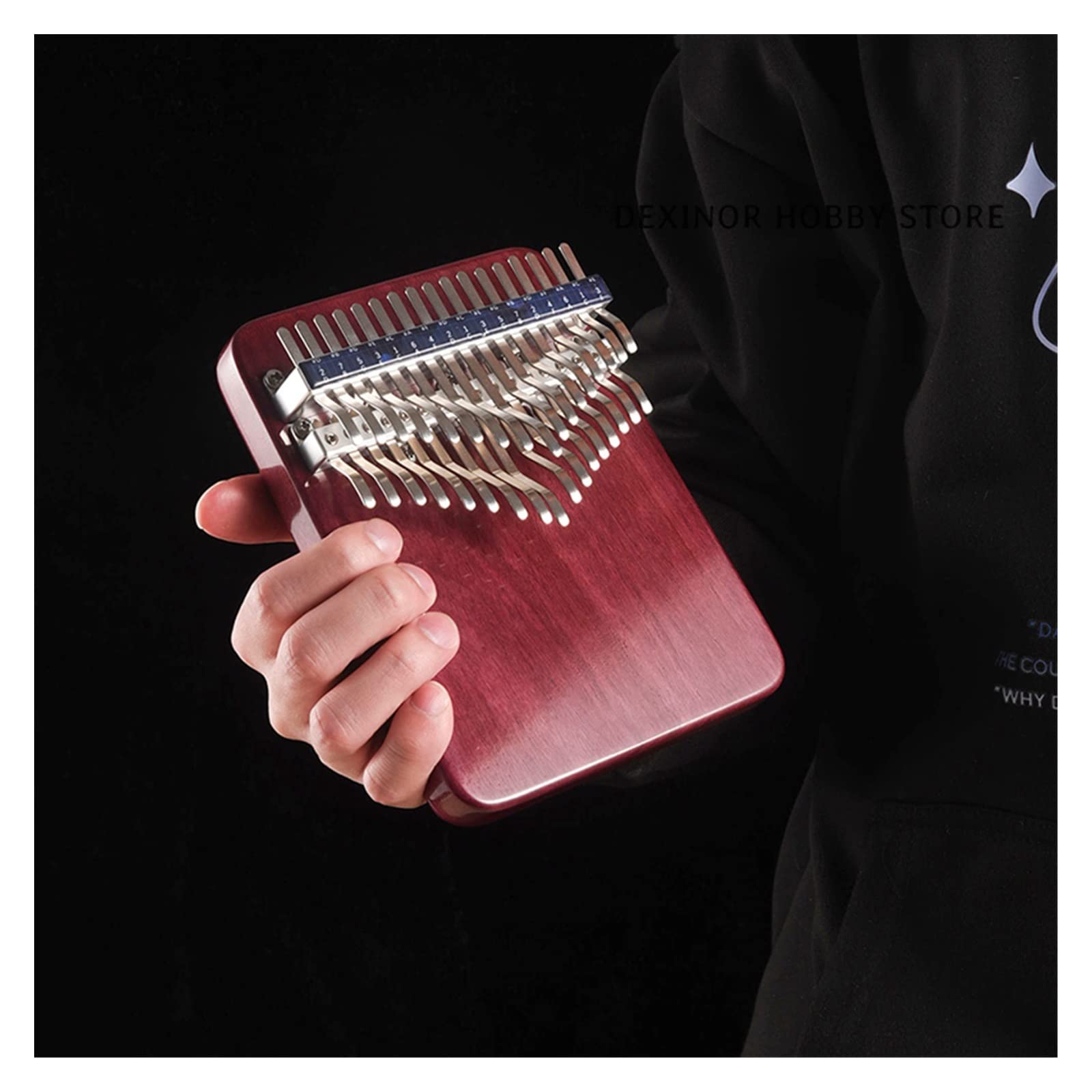 34キー クロマチックカリンバ（両面仕様） チェリー 34キー