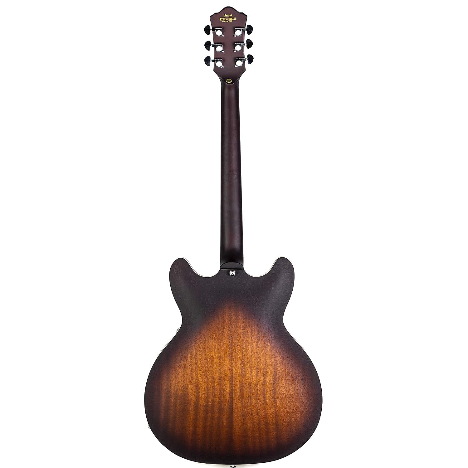 Amazon | GROTE Full Scale Electric Guitar Semi-Hollow Body Guitar