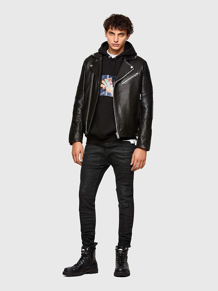 Amazon.co.jp: [Diesel] (ディーゼル) メンズ ジャケット レザー