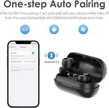Amazon.com: PALOVUE Wireless Earbuds, in-Ear Earphones with