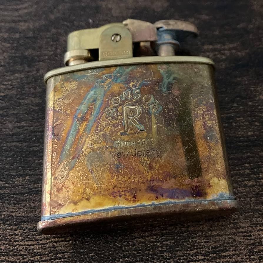 Amazon.co.jp: RONSON(ロンソン) オイルライター ワイルドブラス R02