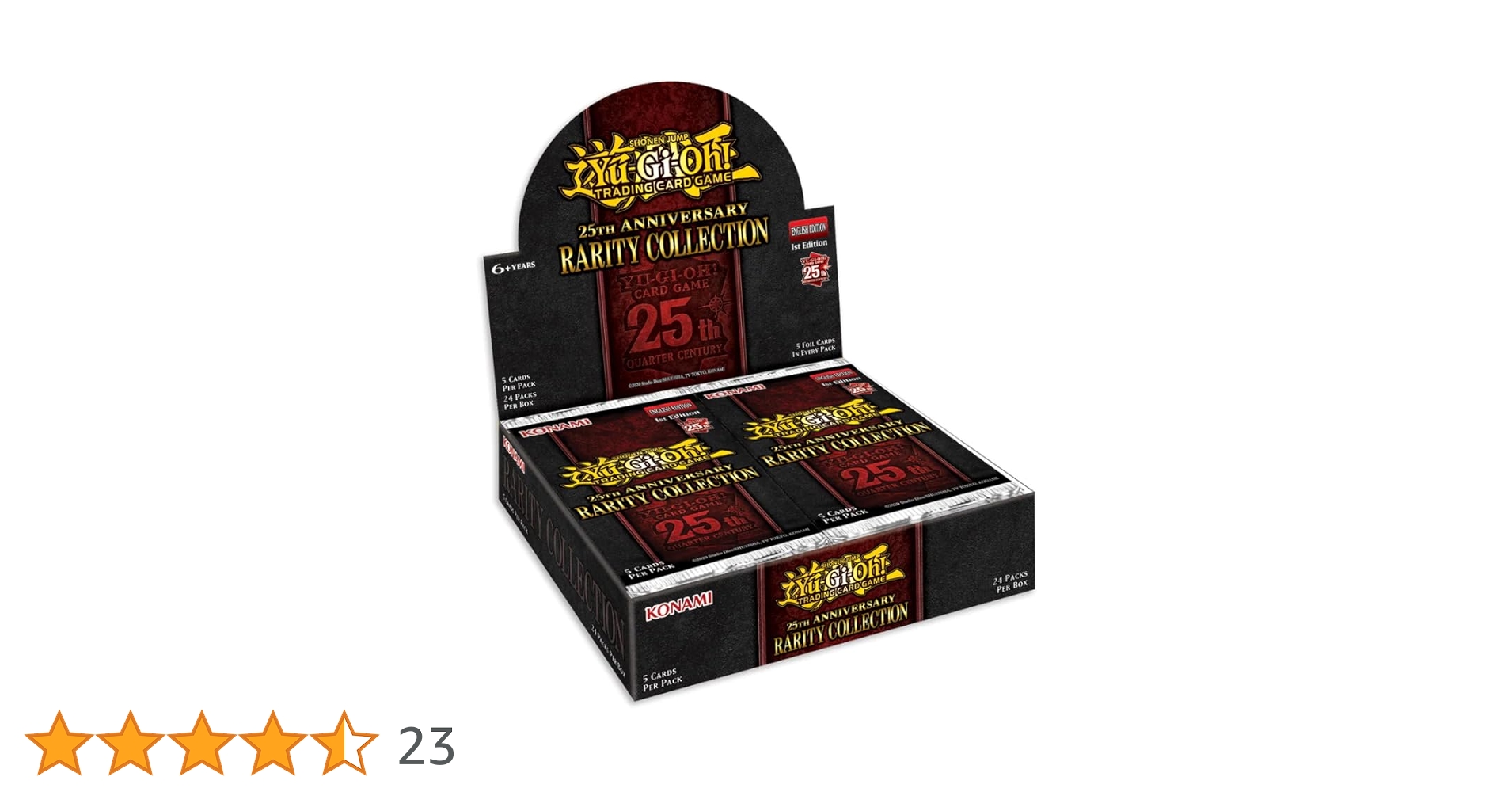 遊戯王 25th レアリティコレクション シュリンク付き未開封BOX 9箱