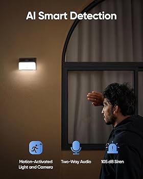 Amazon.com: eufy Security Solar Wall Light Cam S120, Solar