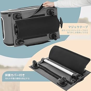 Amazon.co.jp: Petsfit ペットキャリー キャスター付 キャリーカート