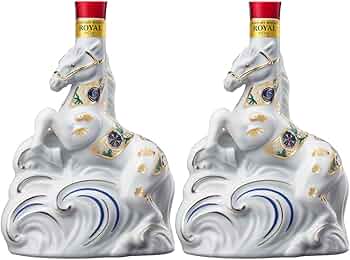 Amazon.co.jp: サントリー ローヤル 干支ボトル 2本セット 午歳 600ml