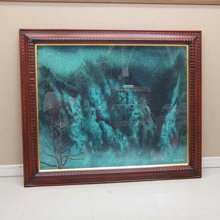 絵画一点物F50号油絵micchan作