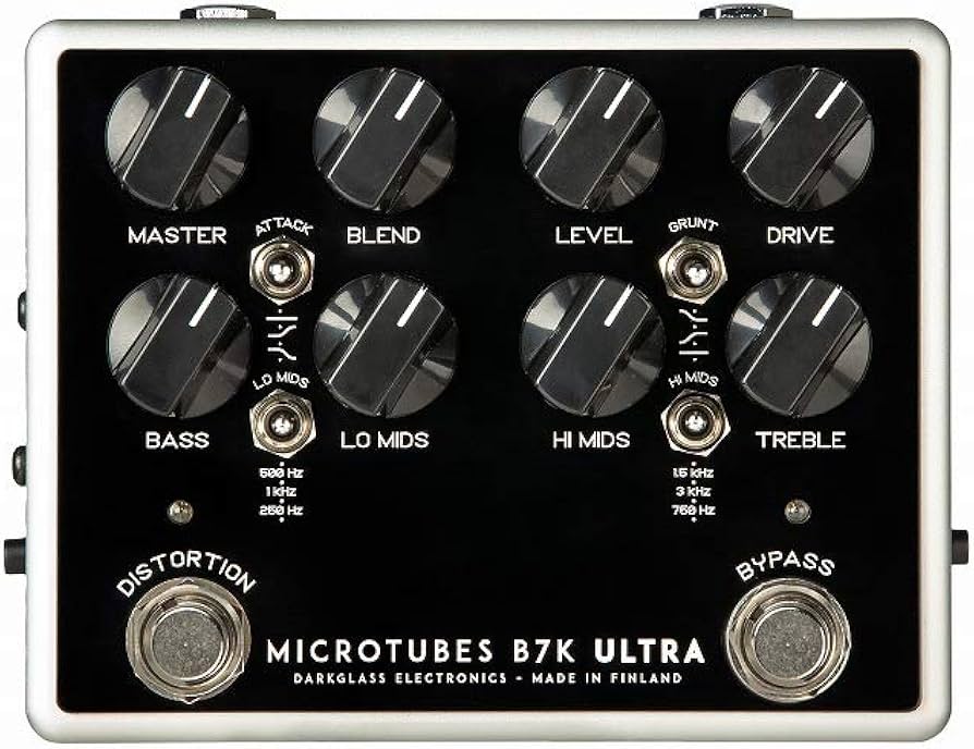 Amazon.com: Darkglass Microtubes B7K Ultra V2 Bass Preamp Pedal w