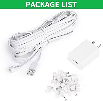 Amazon.com : Power Adapter for Google Nest Cam (Battery), with