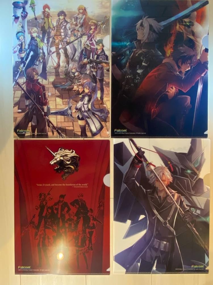 Amazon.co.jp: 英雄伝説 閃の軌跡メモリアル A4クリアファイル 抽選会