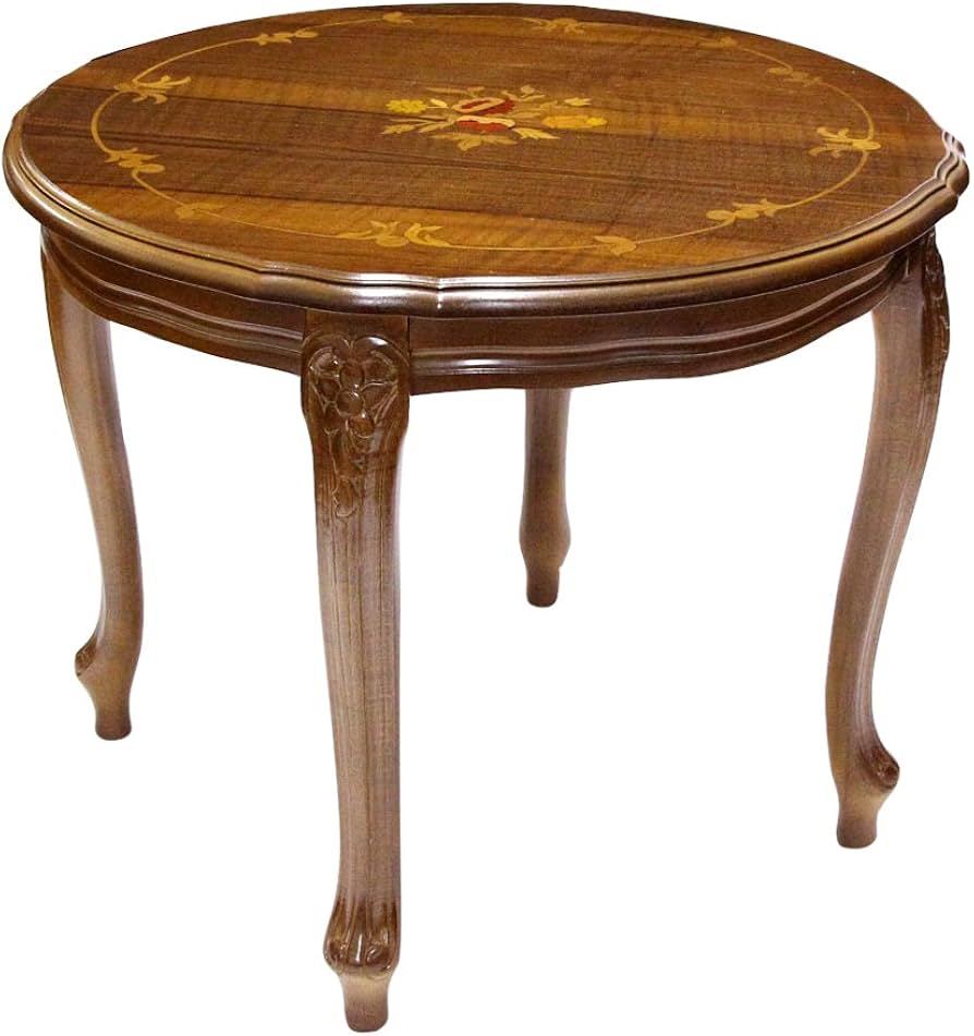 Amazon｜【イタリア製 クラシック家具】象嵌入り・猫脚センター