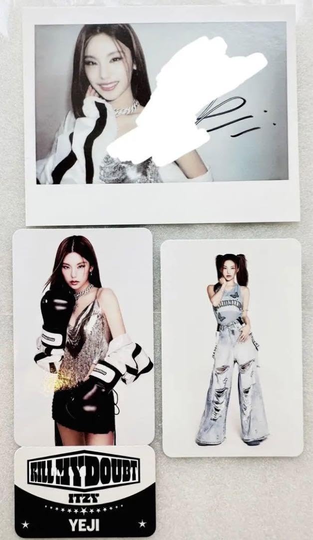 itzy Born to be イェジ チェリョン サイン入りチェキ ITZY『Blah Blah