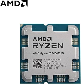 Amazon.com: YNRSUFW AMD Ryzen 7 7800X3D R7 7800X3D 5.0 GHz 8-Core