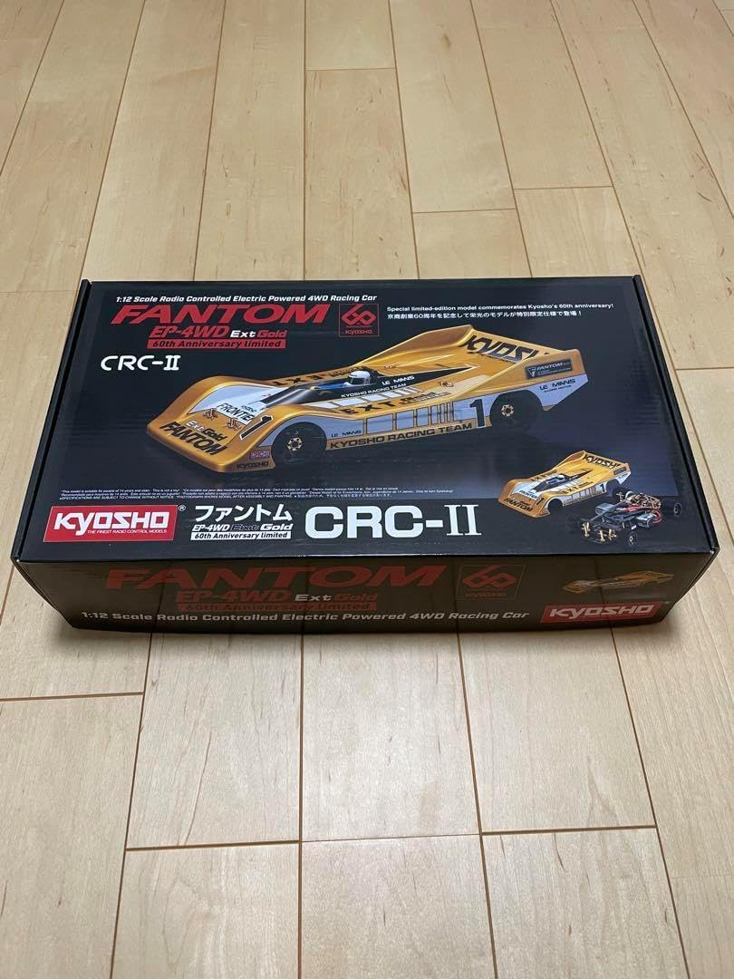 KYOSHO ファントムEP 4WD Ext ゴールド 60周年記念モデル 中古 京商 1