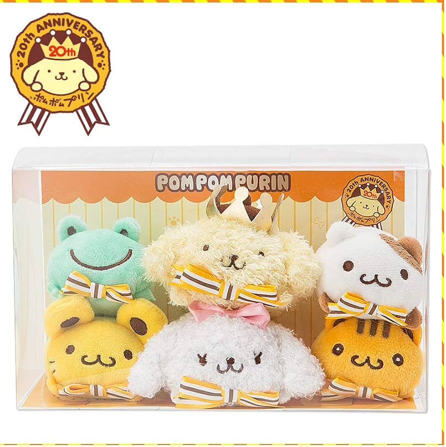 新品・タグ付き】ポムポムプリン 20周年 マスコット 新品・タグ付き