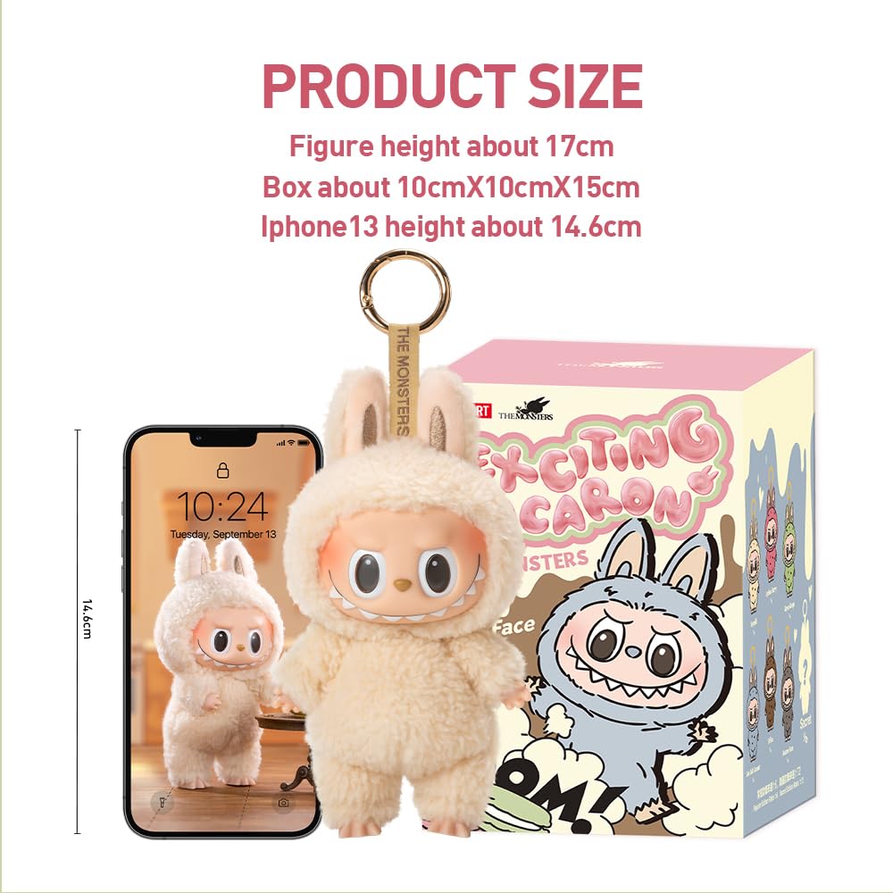 POPMART LABUBU THE MONSTERS マカロンぬいぐるみ