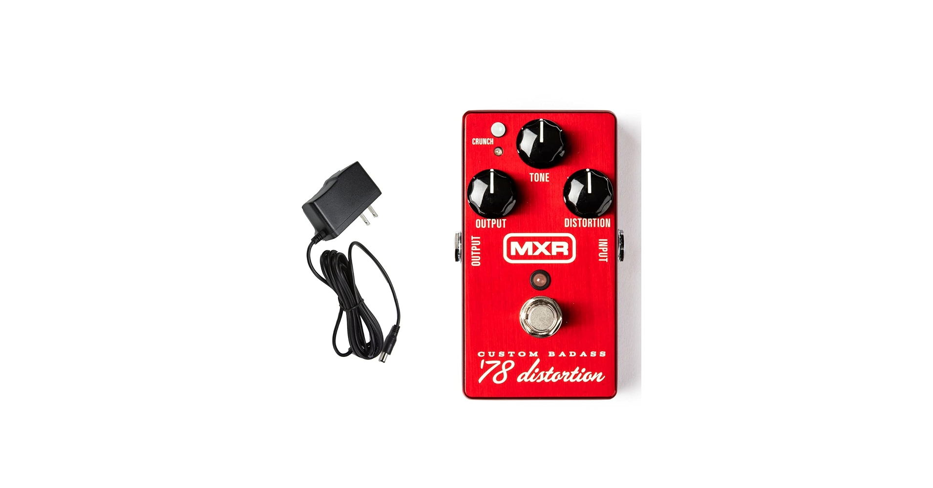 Amazon.com: MXR M78 Custom Badass '78 Distortion with 9V Power