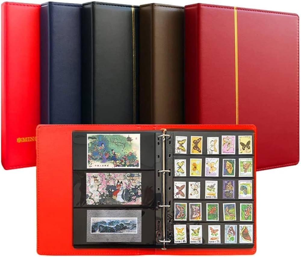 Amazon.co.jp: 切手アルバム、切手コレクション小冊子、レ​​ザー