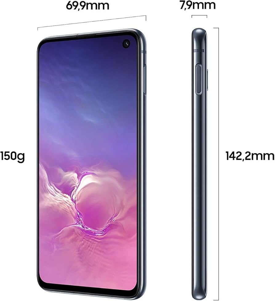 Amazon.com: Samsung Galaxy S10E Black 256GB : Cell Phones