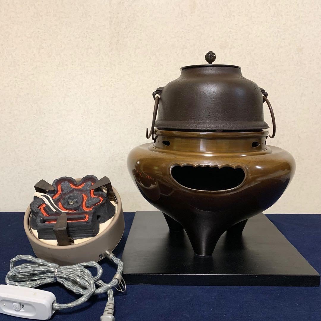 茶道具煎茶電熱器野々田式