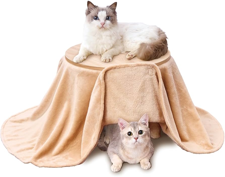 Amazon.co.jp: ペティオ (Petio) 猫用 猫のためのくつろぎ木目こたつ