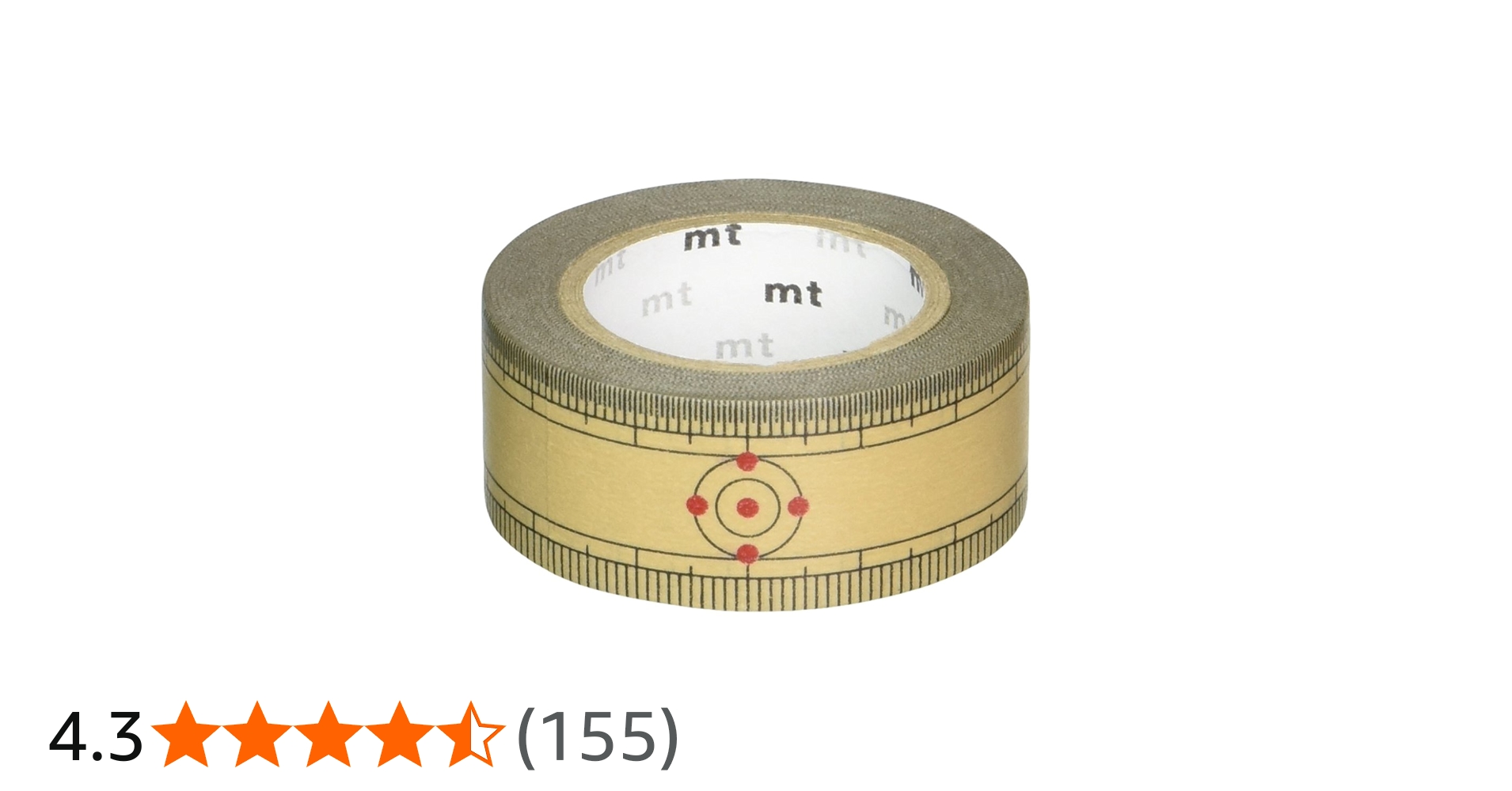 Amazon | mt ex マスキングテープ 竹定規 MTEX1P97 | マスキングテープ