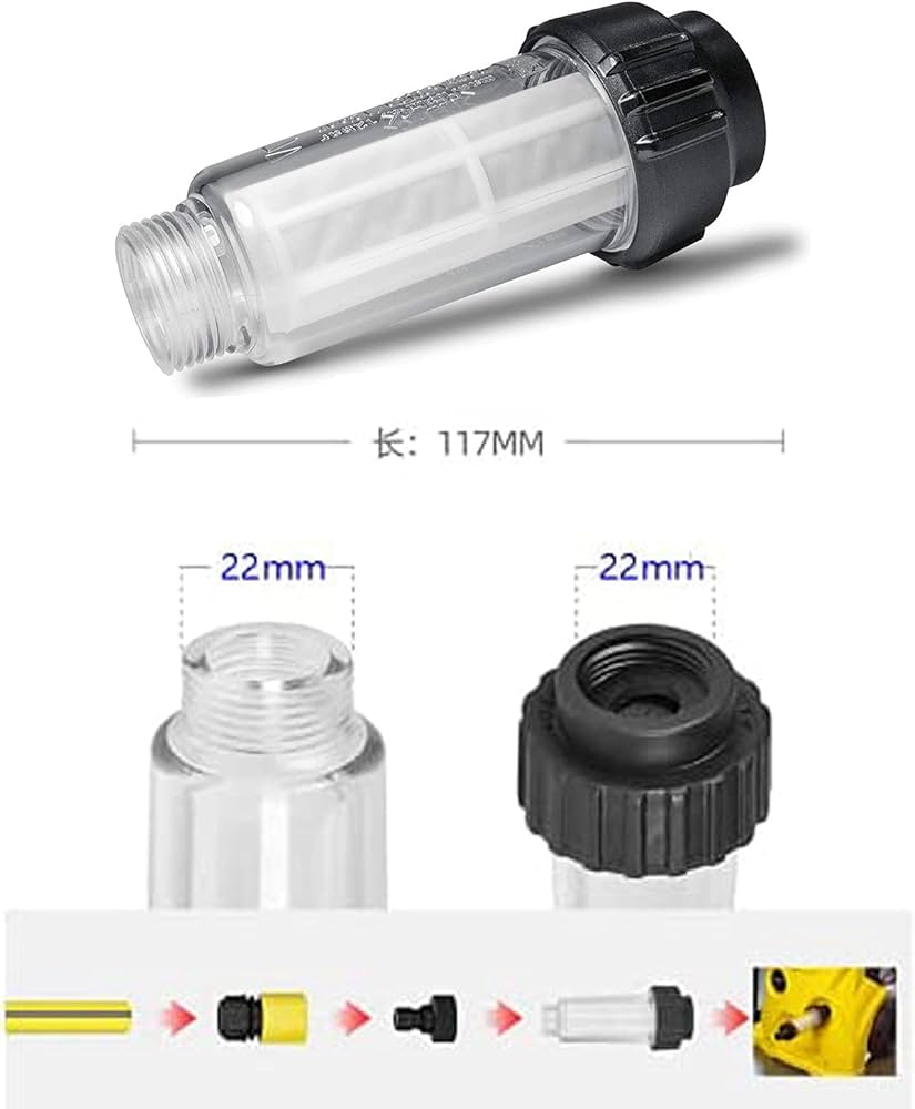 Amazon | sfasd ケルヒャー用フィルター 高圧洗浄器オプション