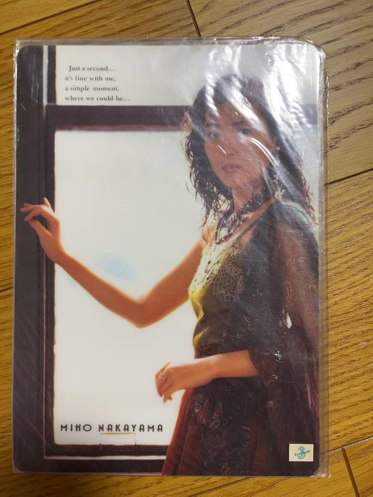 Amazon.co.jp: 中山美穂 下敷き二枚組 : おもちゃ