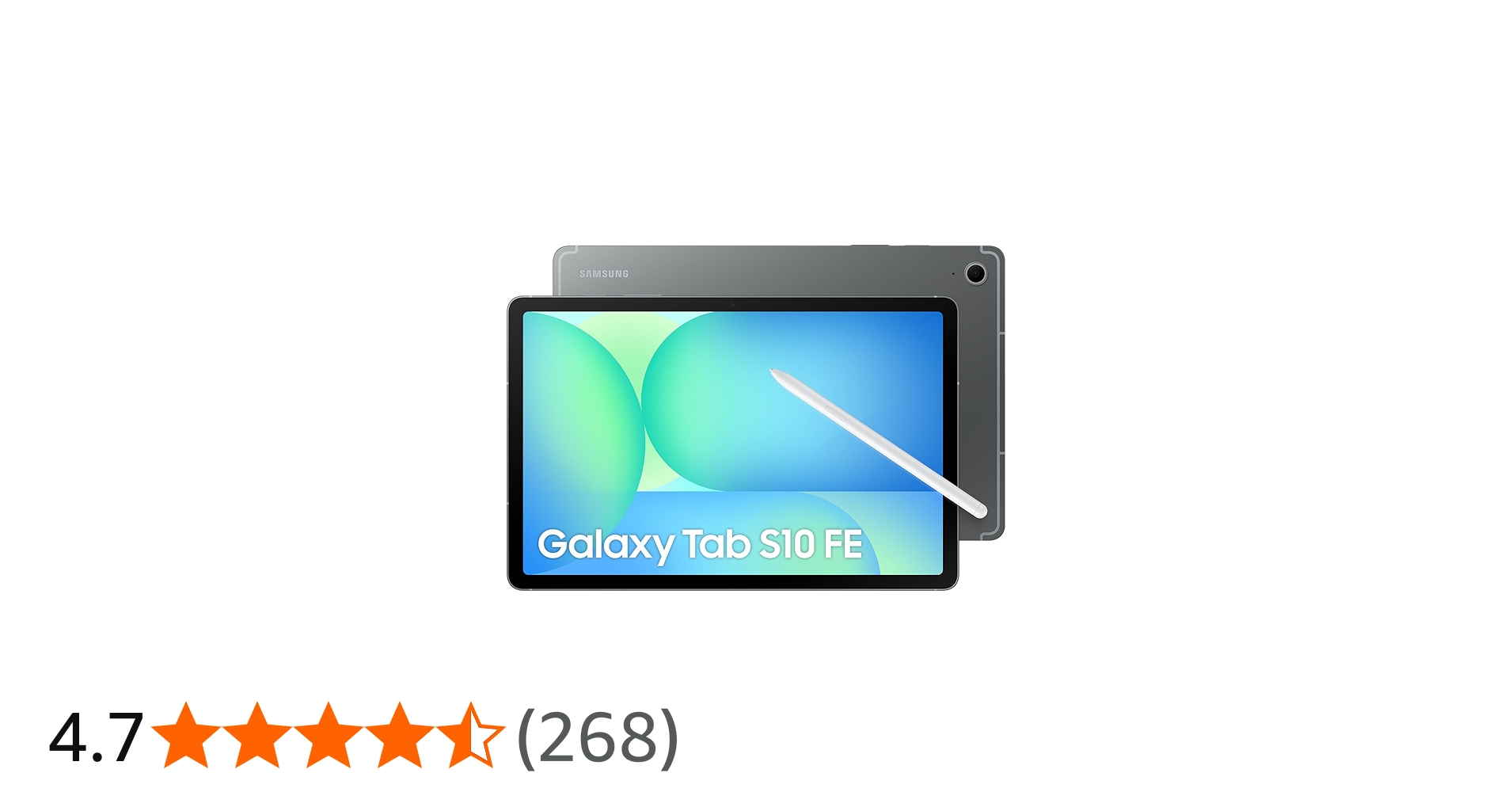 Samsung Galaxy Tab S10 FE Gray 256GB - AI Tablet, 10.9