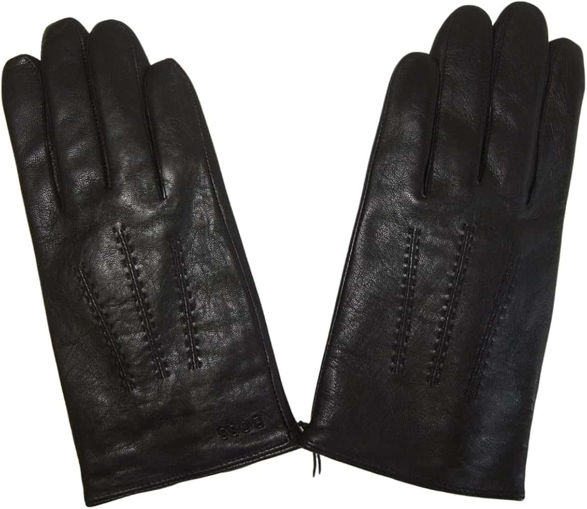 Amazon | [BOSS] [ヒューゴボス]手袋 グローブ レザー イタリア製