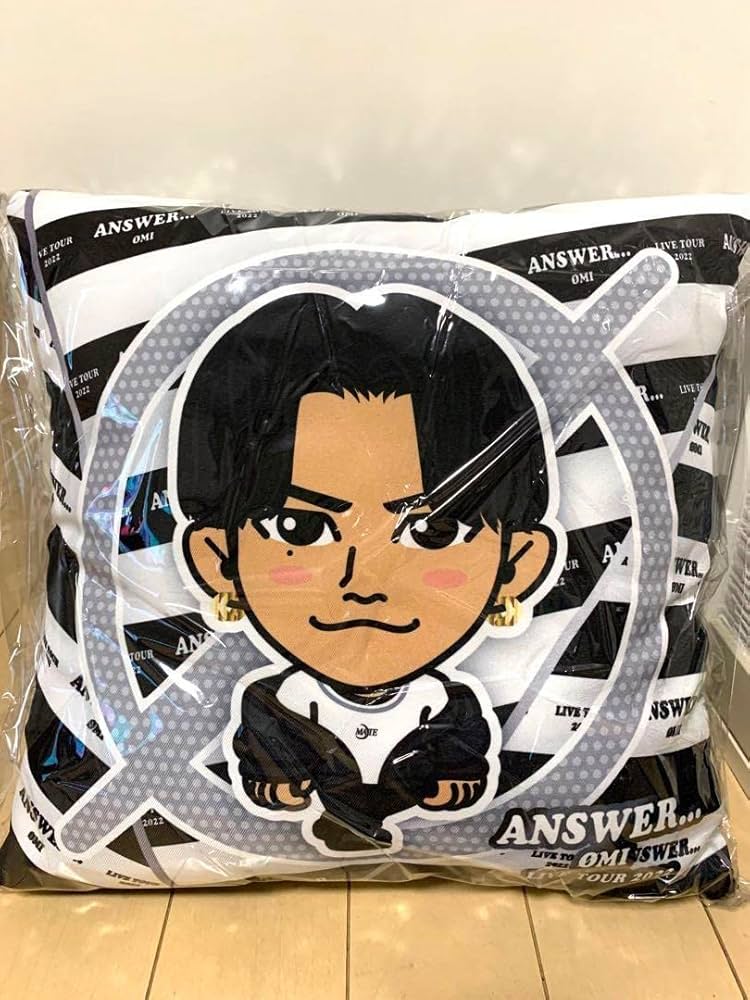 登坂広臣 ライブ会場記念レア クッション 登坂広臣 サインクッション