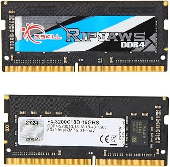 Amazon | G.Skill 16GB 3200MHz DDR4 SO-DIMM ノートパソコンメモリ